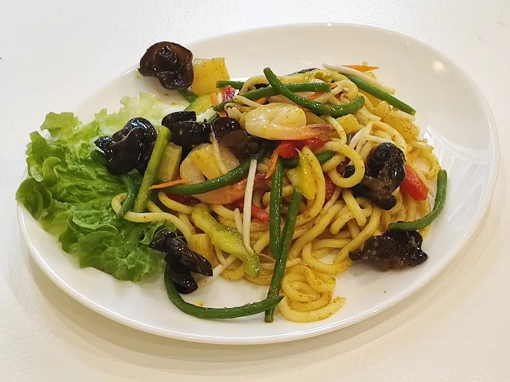 Crevettes Noodles Udon