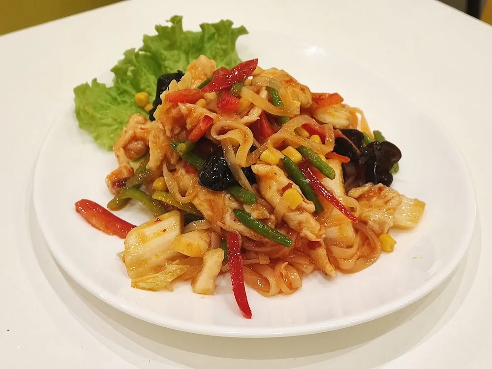 Poulet Vermicelles de Riz